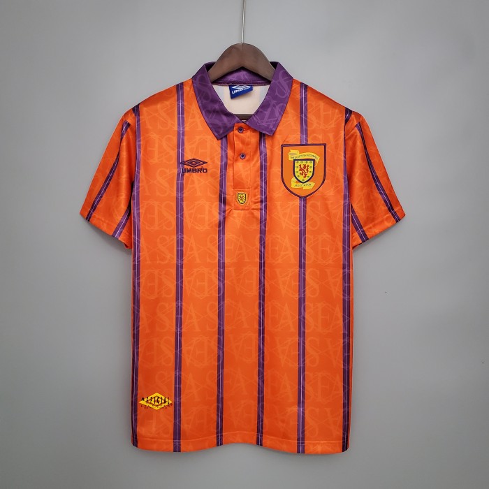 Retro Scotland 1994 away Soccer Jersey
