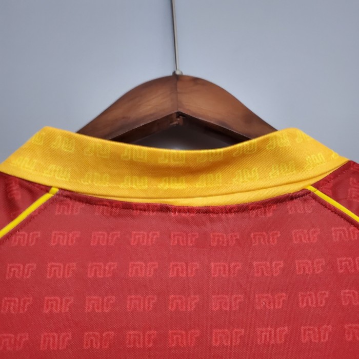 Retro Roma 90/91 home Soccer Jersey