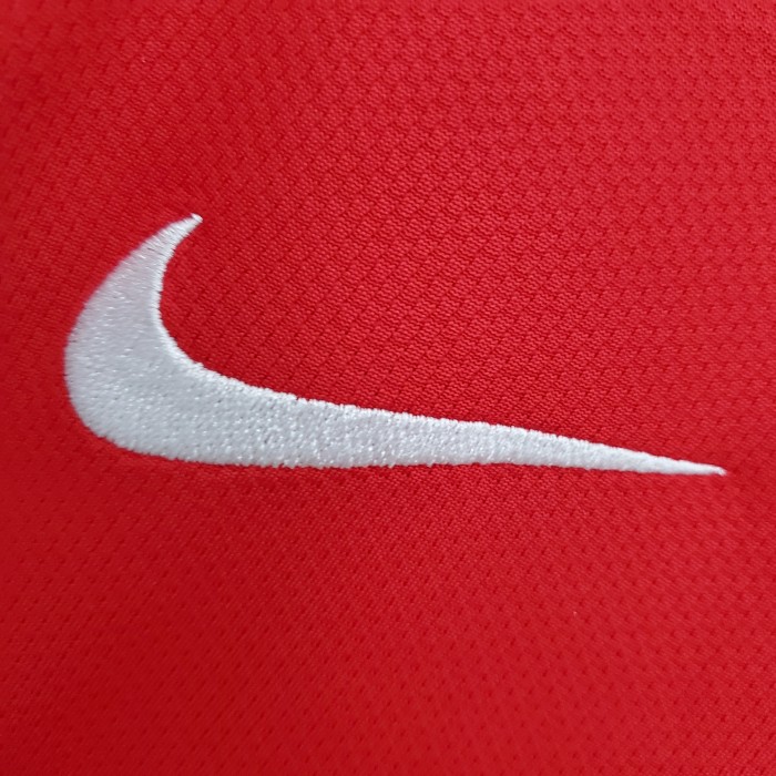 Retro Manchester United  long sleeve 04/06 home Soccer Jersey