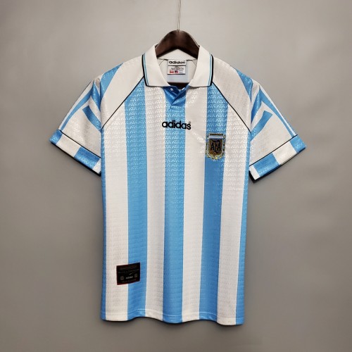 Retro Argentina 96/97 home Soccer Jersey