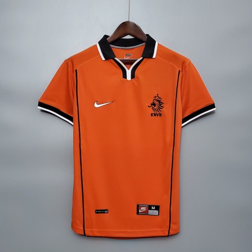 Retro 1998 Netherlands home Soccer Jersey