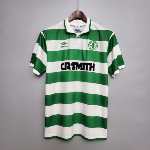 Retro 87/89 Celtics home Soccer Jersey