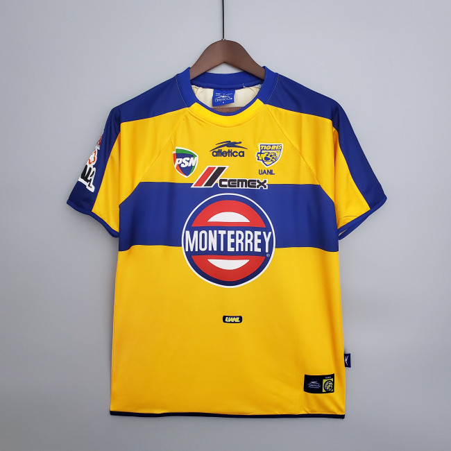 Retro 01/02 Tigers home Soccer Jersey