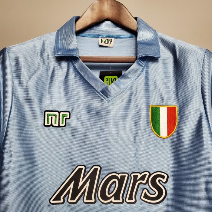 Retro Naples 90/91 home Soccer Jersey