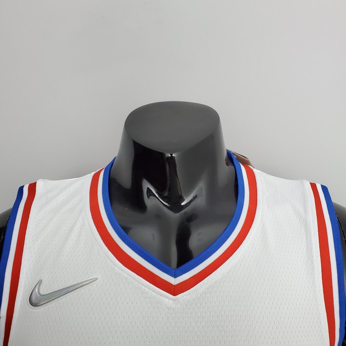 75th Anniversary Philadelphia 76ers HOWARD#39 White NBA Jersey