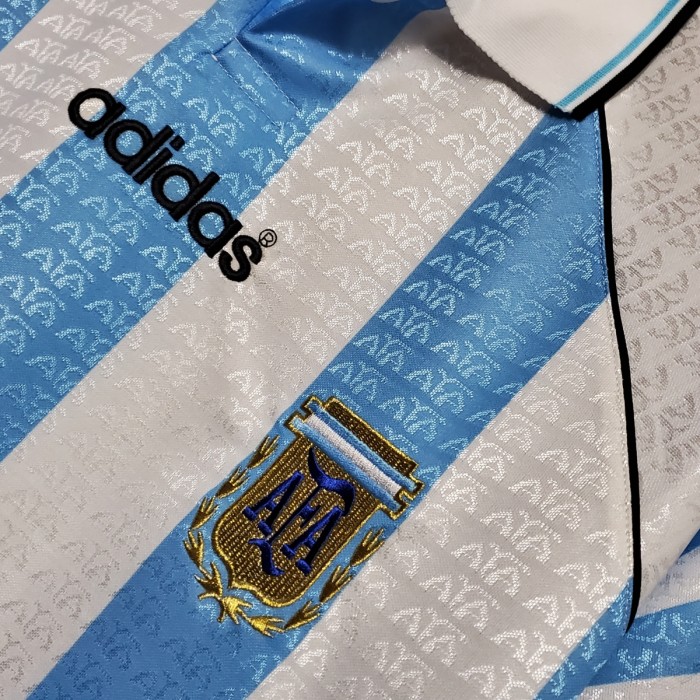 Retro Argentina 96/97 home Soccer Jersey