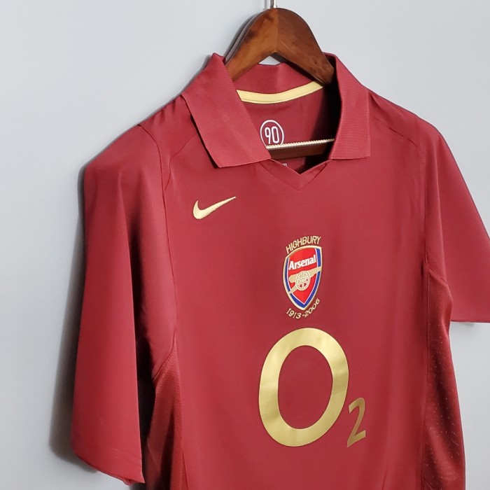 Retro 05/06 Arsenal home Soccer Jersey