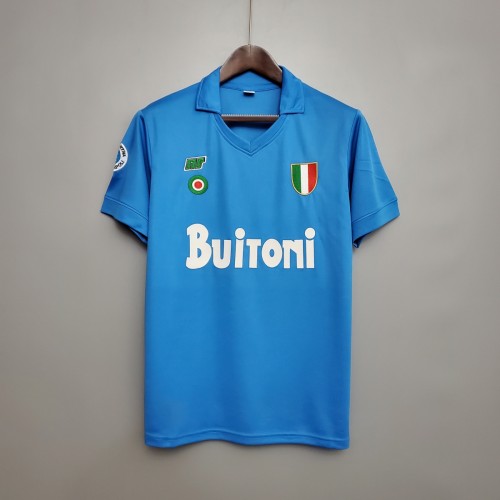 Retro Naples 87/88 home Soccer Jersey