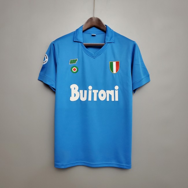 Retro Naples 87/88 home Soccer Jersey