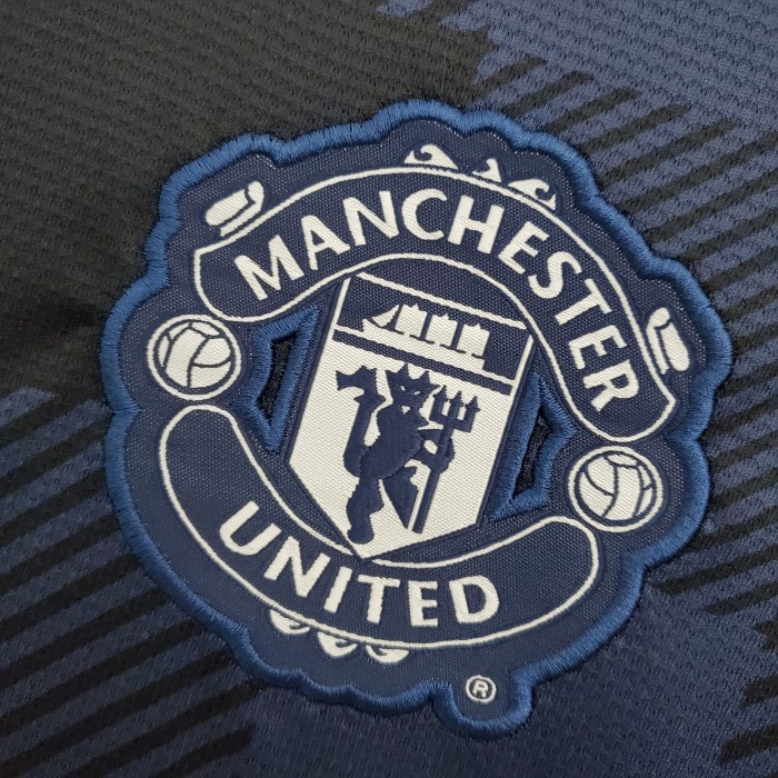 Retro 13/14 Manchester United  third away Soccer Jersey