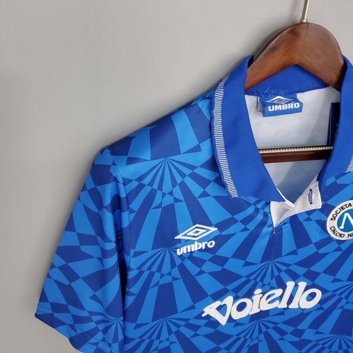 Retro Naples 91/93 home Soccer Jersey