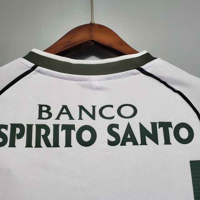 Retro Sporting Lisbon 01/03 home Soccer Jersey