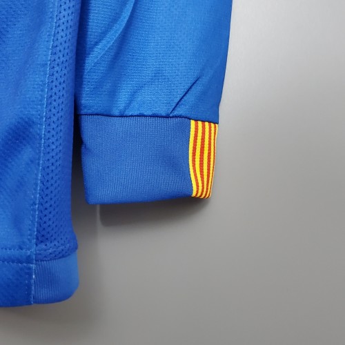 Retro Barcelona 06/07 Long sleeve home Soccer Jersey