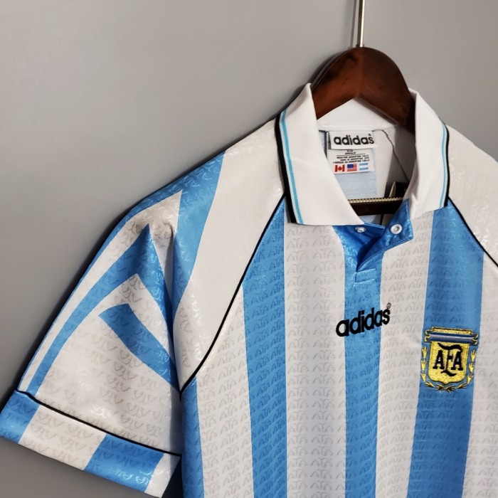 Retro Argentina 96/97 home Soccer Jersey