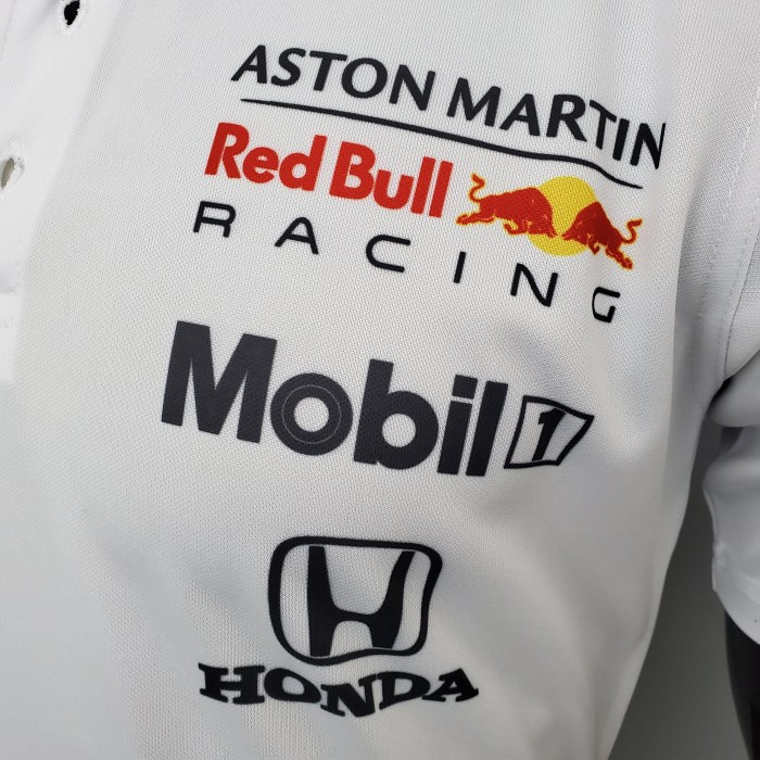 F1 Formula One; Red Bull Racing Suit; White s-5xl