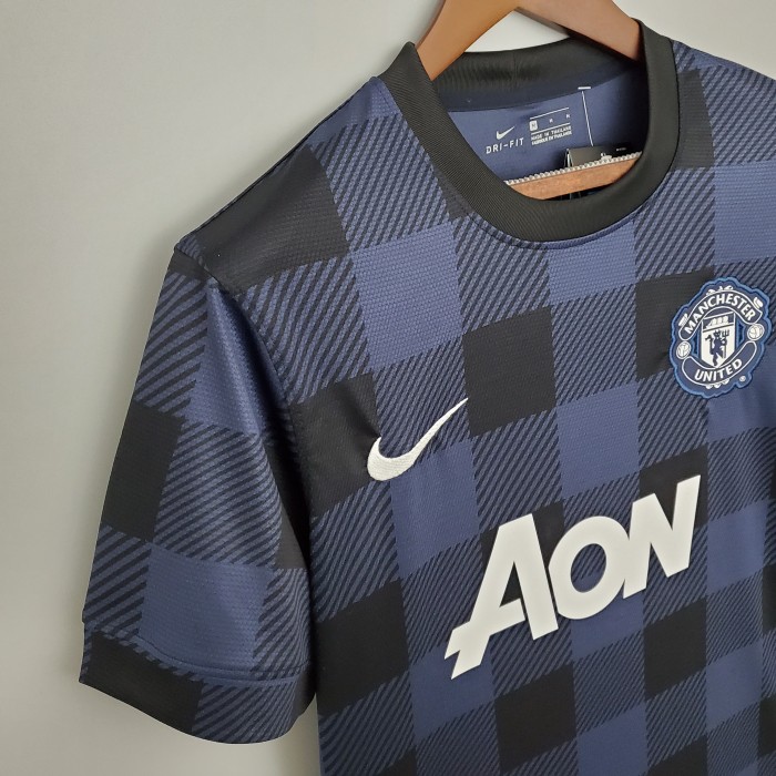 Retro 13/14 Manchester United  third away Soccer Jersey