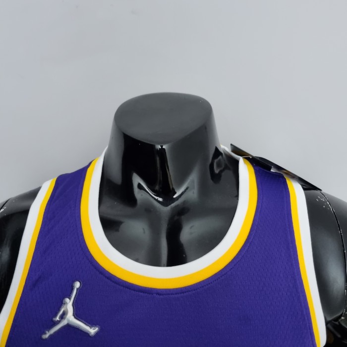 75th Anniversary BRYANT#8 Los Angeles Lakers Jordan Purple NBA Jersey