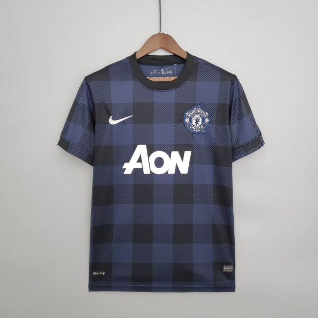 Retro 13/14 Manchester United  third away Soccer Jersey