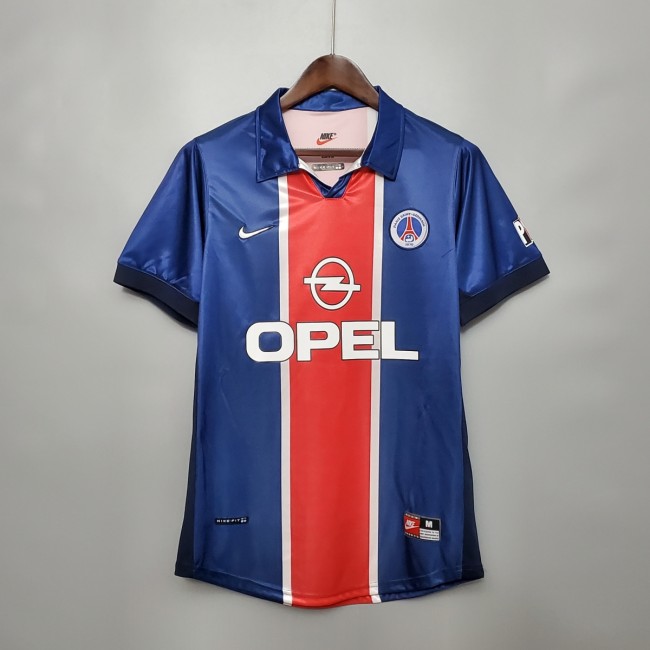 Retro 98/99 PSG  home Soccer Jersey
