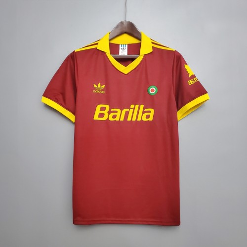 Retro Roma 91/92 home Soccer Jersey