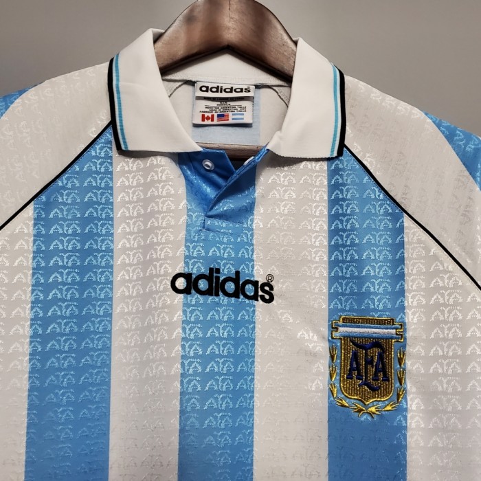 Retro Argentina 96/97 home Soccer Jersey