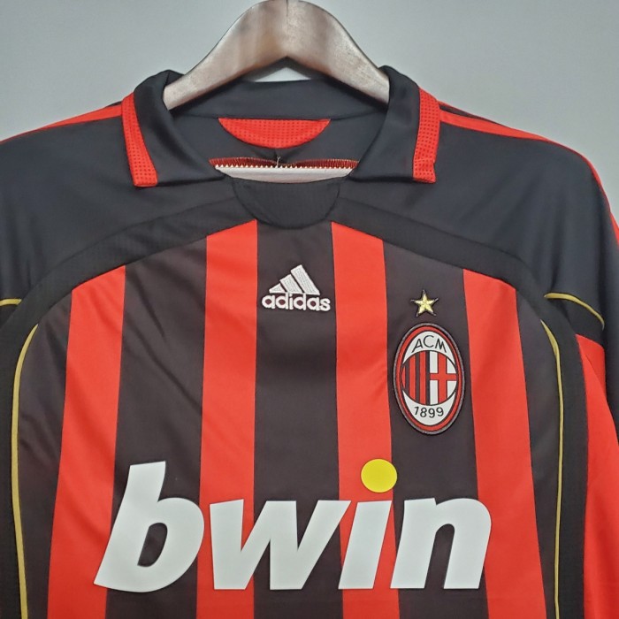Retro 06/07 AC Milan home Soccer Jersey