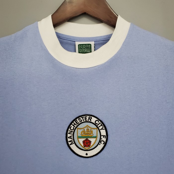 Retro Manchester City 1972 home Soccer Jersey