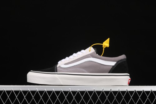 Vans Style 36 million black, white and gray color low-side vulcanized canvas casual shoes VN0A38G2XFI