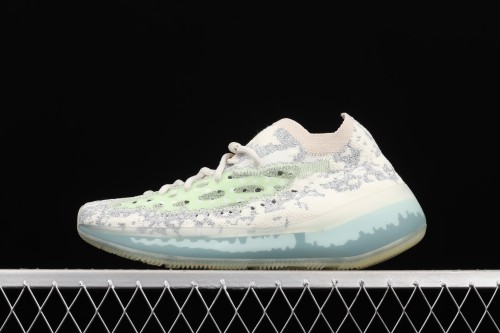 Adidas Yeezy 380  Alien Blue  GW0304 Kanye jointly limited coconut 380 blue alien 3M reflective running shoes