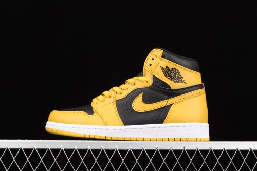 Air Jordan 1 High OG  Pollen  black and yellow 555088-701