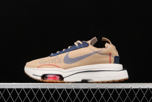 NIKE Air Zoom Type N.354 new deconstructed frosted leather air cushion running shoes CZ7834-100