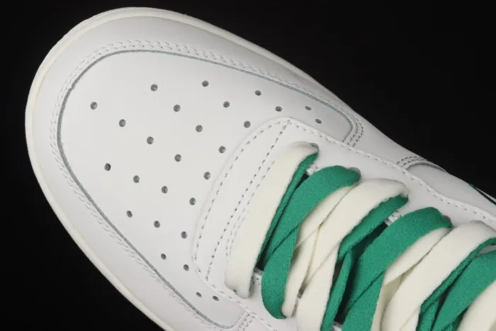 NIKE Air Force 1x07 Low  Rice White Green Electric embroidery Hook  low-top casual board shoes CL6326-128