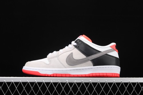 NIKE DUNK SB Low Pro ISO infrared gray orange CD2563-004