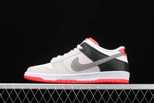 NIKE DUNK SB Low Pro ISO infrared gray orange CD2563-004
