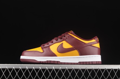NIKE SB DUNK Low  Midas Gold  tomato fried egg color dunk series low side leisure sports skateboard shoes DD1391-701