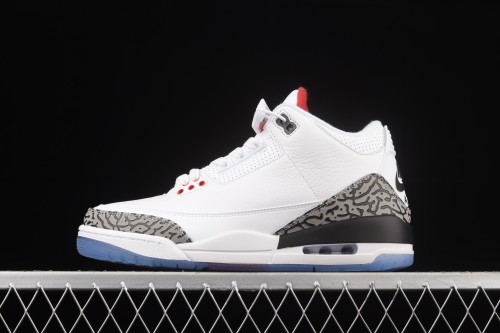 Air Jordan 3 Retro NRG Mocha AJ3 Joe 3  free throw line  basketball shoes 923096-101