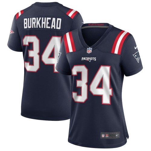Women's Rex Burkhead Navy Player Limited Team Jersey