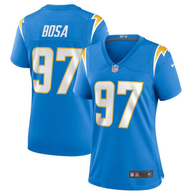Women's Joey Bosa Powder Blue Player Limited Team Jersey