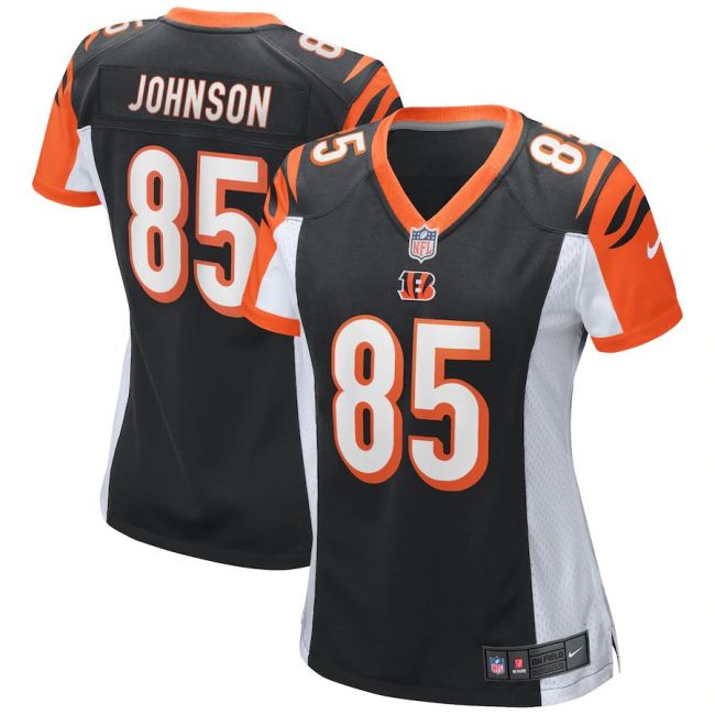 Women's Chad Johnson Black Retired Player Limited Team Jersey