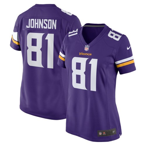 Women's Bisi Johnson Purple Player Limited Team Jersey