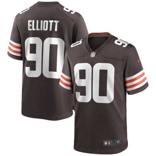Men's Jordan Elliott Brown Player Limited Team Jersey