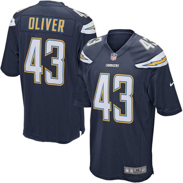 Youth Branden Oliver Navy Blue Player Limited Team Jersey