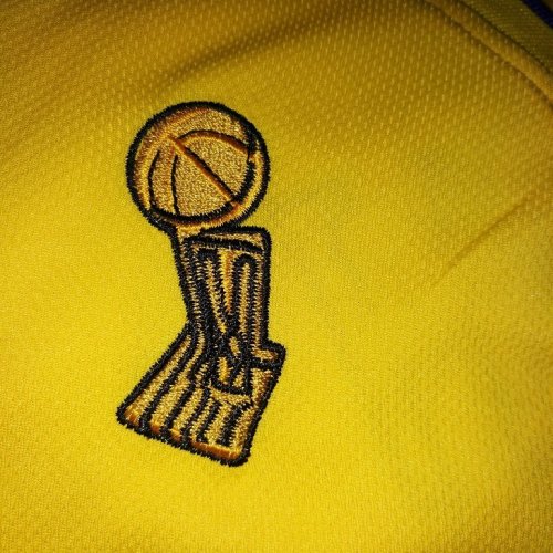 Men's Kobe Bryant Yellow Retro Classic Team Jersey