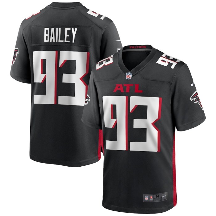 Men's Allen Bailey Black Player Limited Team Jersey