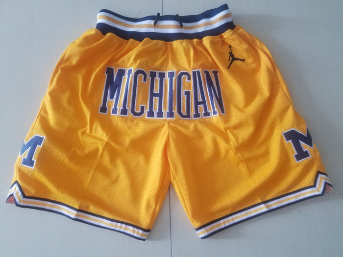 Michigan State College Navy Blue Basketball Shorts