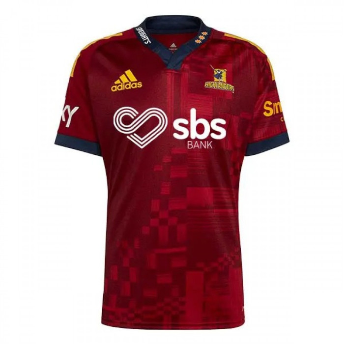 Highlanders 2022 Men's Super Away Rugby Jersey