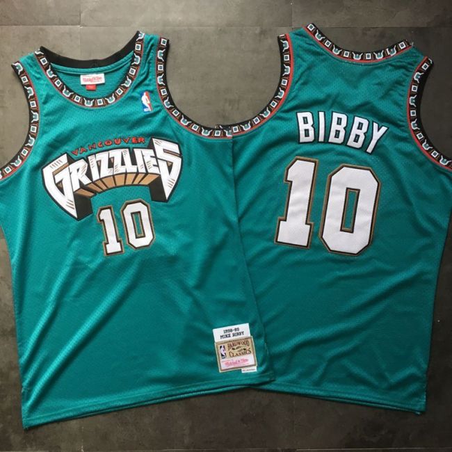 Men's Mike Bibby Green Retro Classic Team Jersey