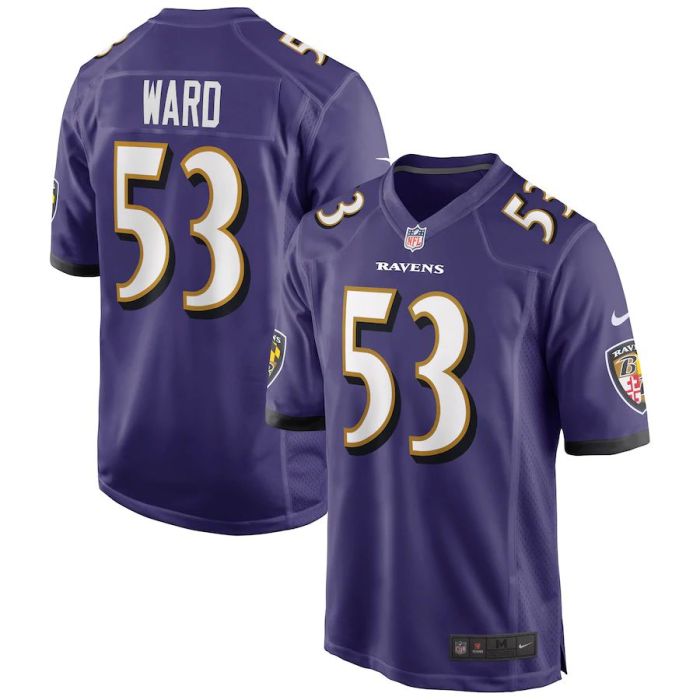 Men's Jihad Ward Purple Player Limited Team Jersey