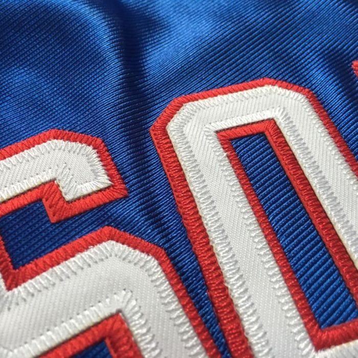 Men's Allen Iverson Blue Retro Classic Team Jersey