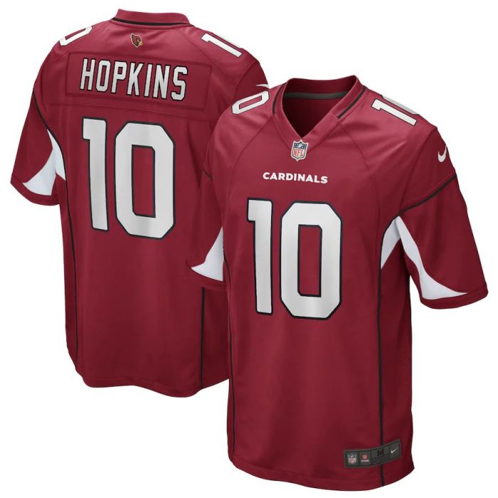 Men's DeAndre Hopkins Cardinal 2020 Player Limited Team Jersey